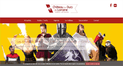 Desktop Screenshot of chateau-sierck.com